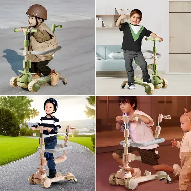 Scooter 6 en 1 Dino